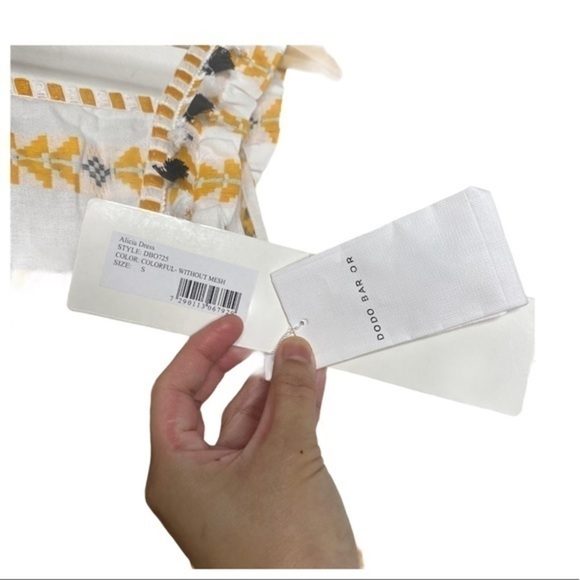 RARE Dodo Bar Or Revolve Alicia Tiered Maxi Dress No Mesh Tassel Summer Gown NWT - Picture 14 of 16